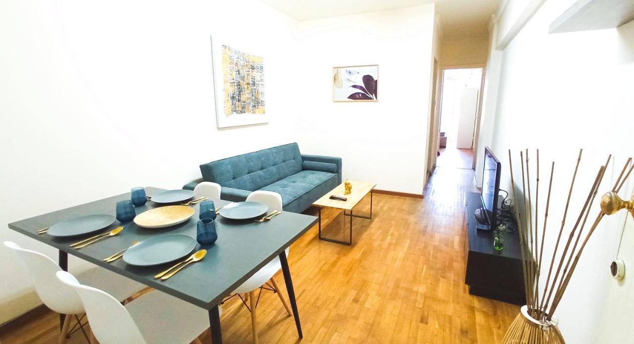 1A Beach & Business Apartment In The City Center! Larnaca Esterno foto